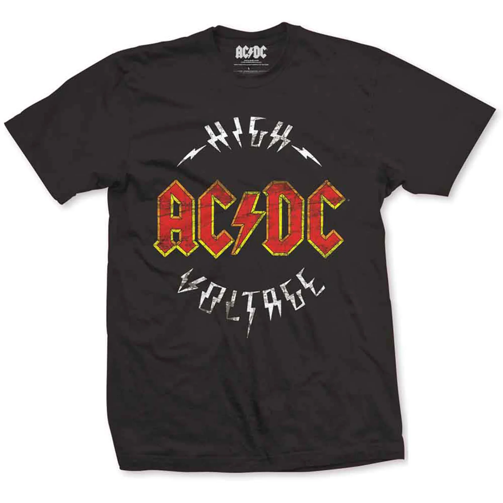 AC/DC - HIGH VOLTAGE - T-Shirt Black