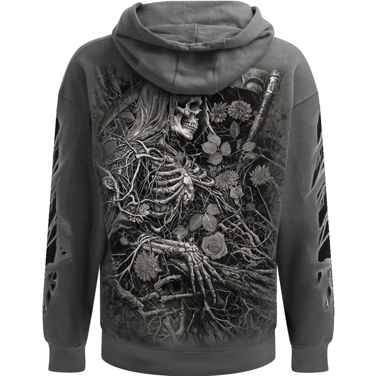 ACID REAPER - Hoody Charcoal - Image 2