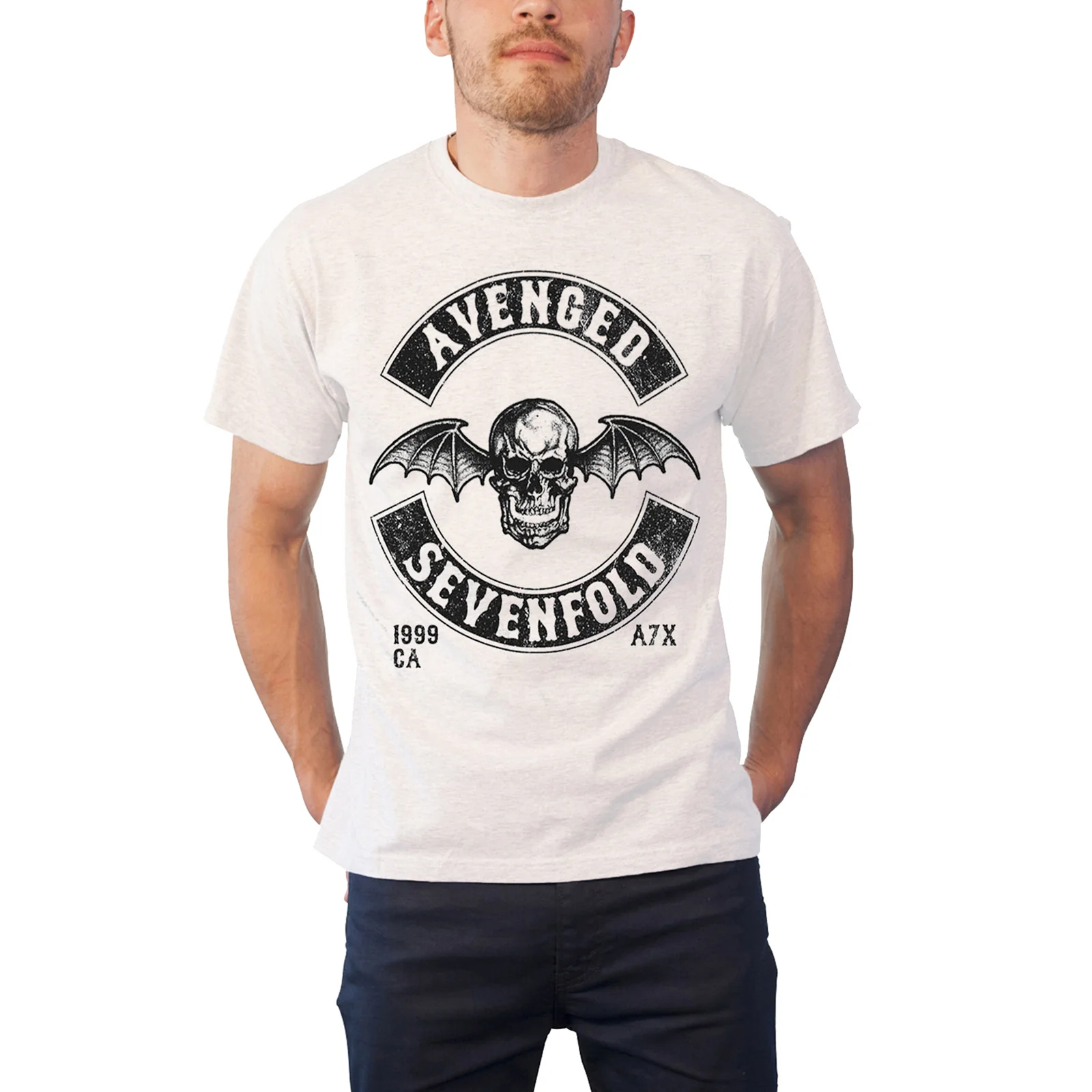 AVENGED SEVENFOLD - MOTO SEAL - T-Shirt White - Image 2