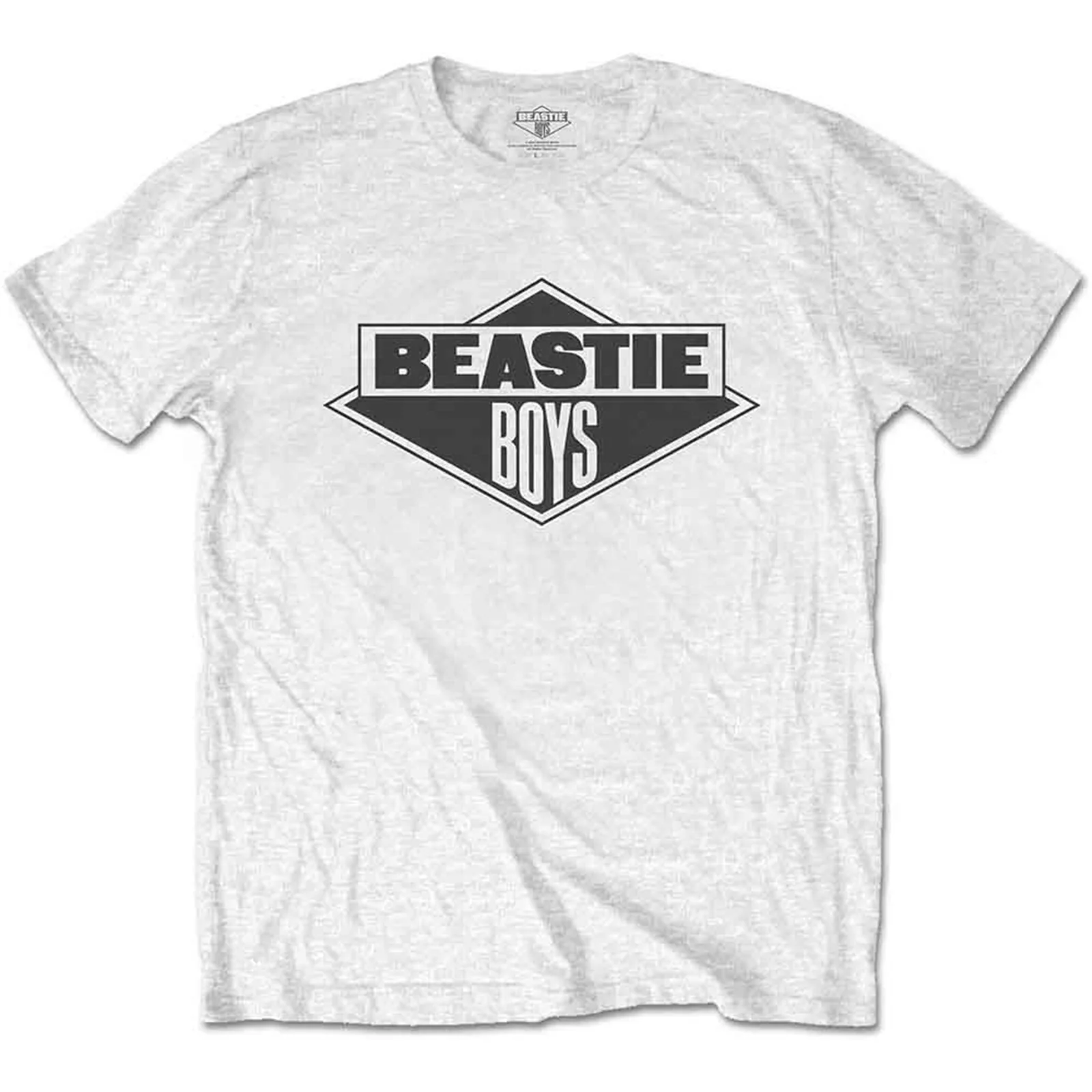 THE BEASTIE BOYS - B&W LOGO - T-Shirt White