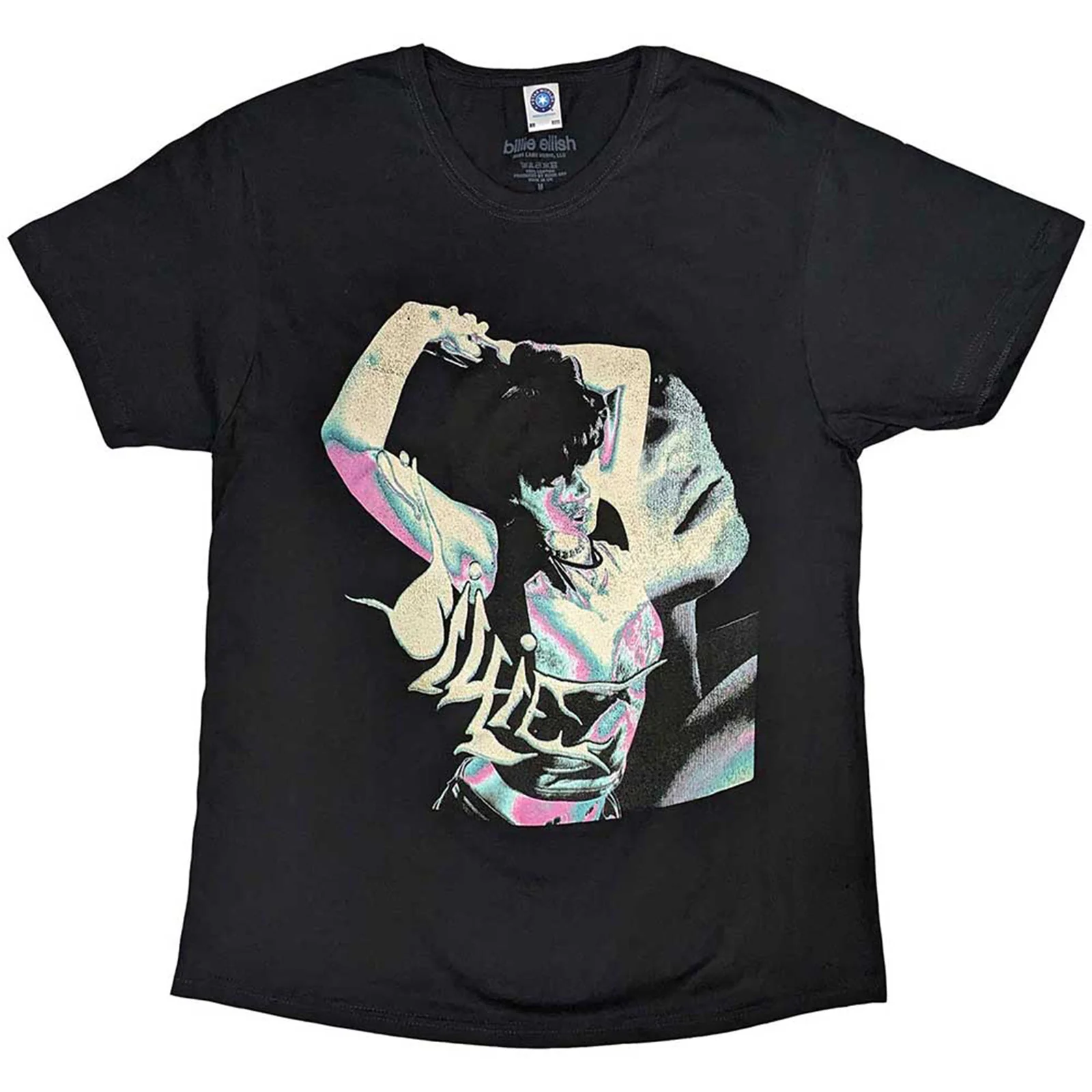 BILLIE EILISH - PORTRAIT - T-Shirt Grey