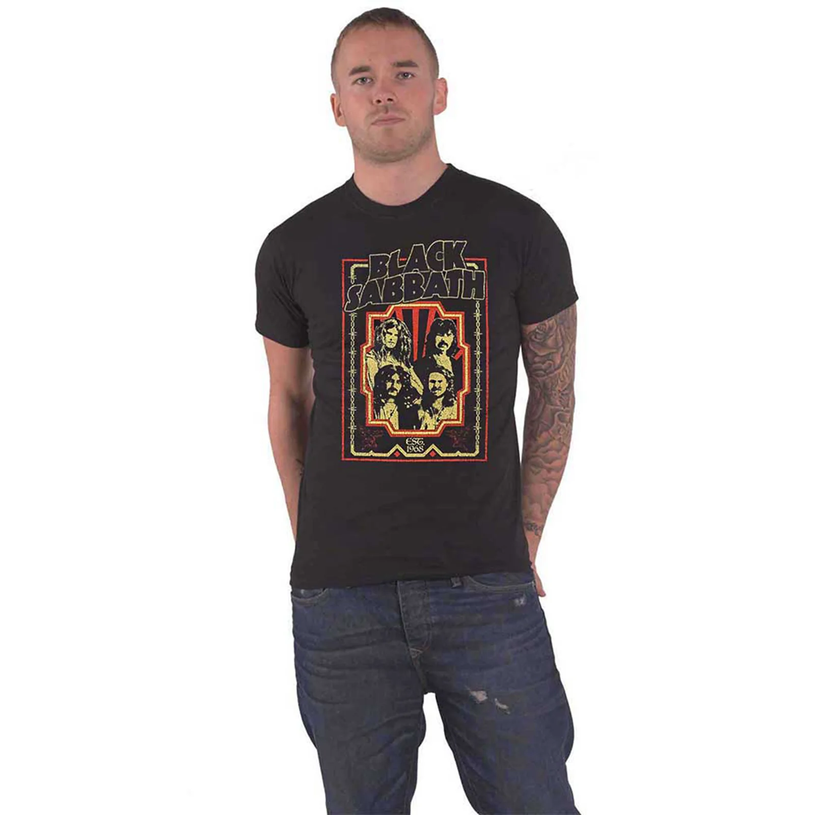 BLACK SABBATH - EST 1968 - T-Shirt Black - Image 2