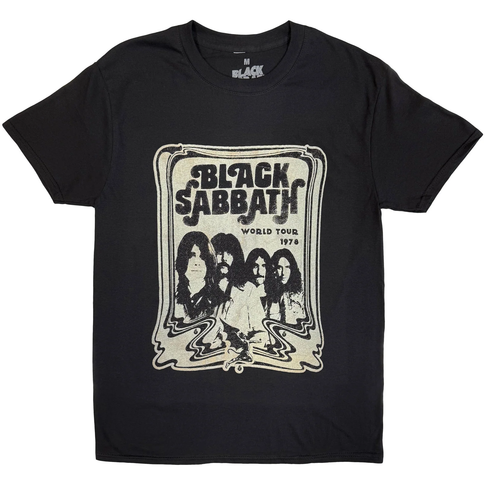 BLACK SABBATH - WORLD TOUR 1978 - T-Shirt Black