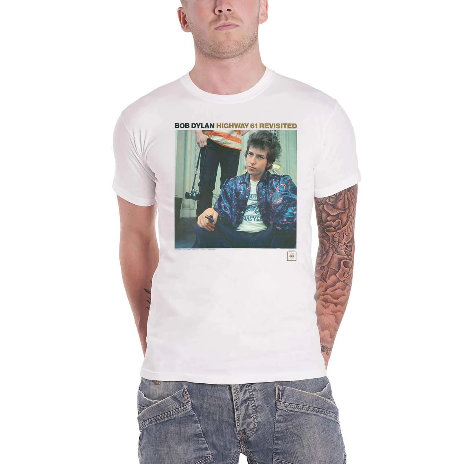 BOB DYLAN - HIGHWAY 61 REVISITED - T-Shirt White - Image 2