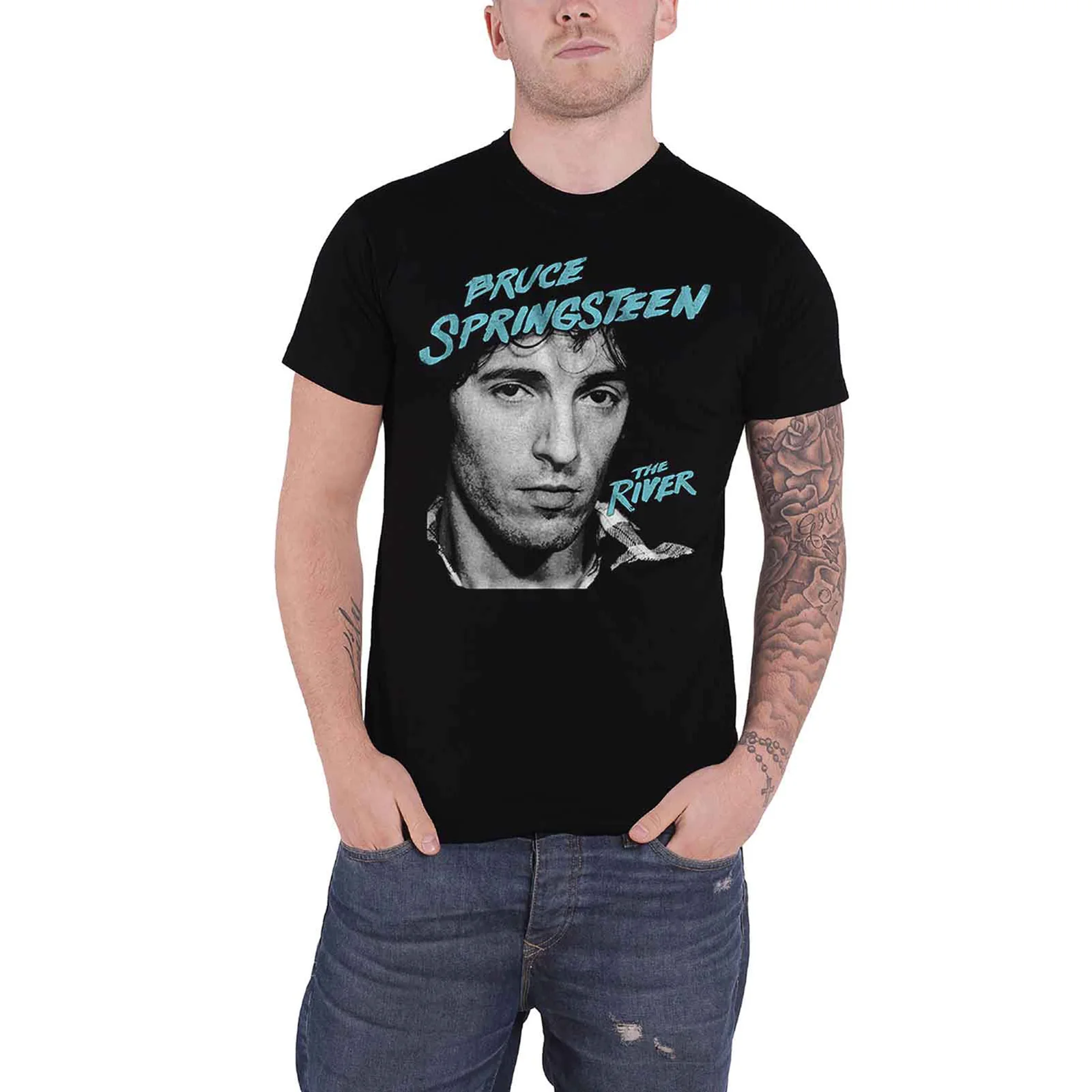 BRUCE SPRINGSTEEN - RIVER 2016 - T-Shirt Black - Image 2