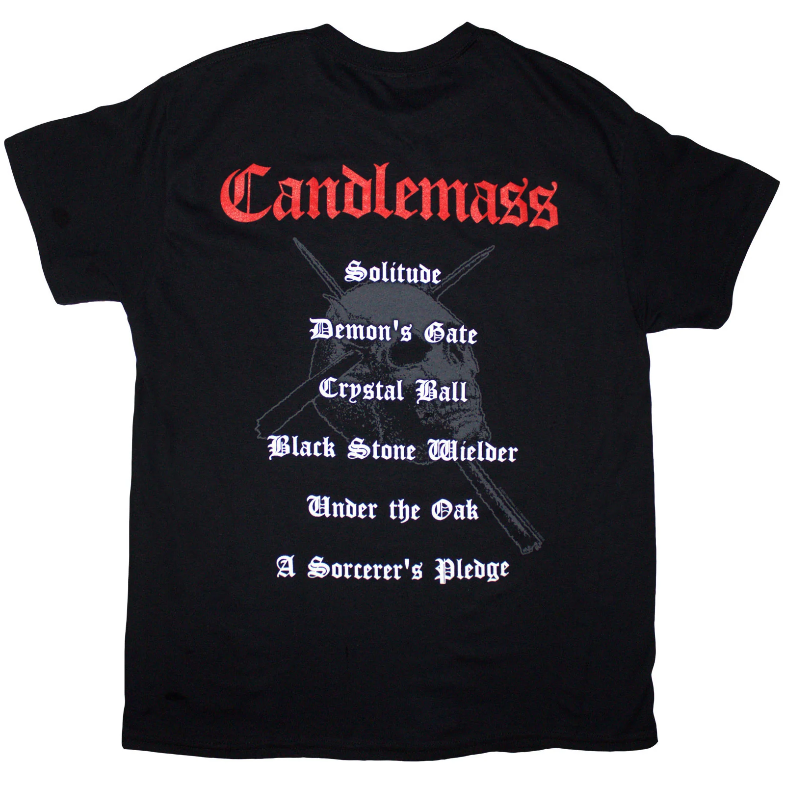 CANDLEMASS - EPICUS DOOMICUS METALLICUS - T-Shirt Black (Back Print) - Image 2