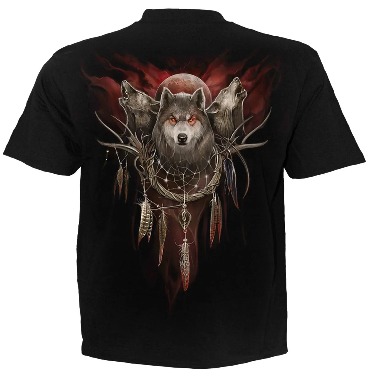 CRY OF THE WOLF - T-Shirt Black - Image 2