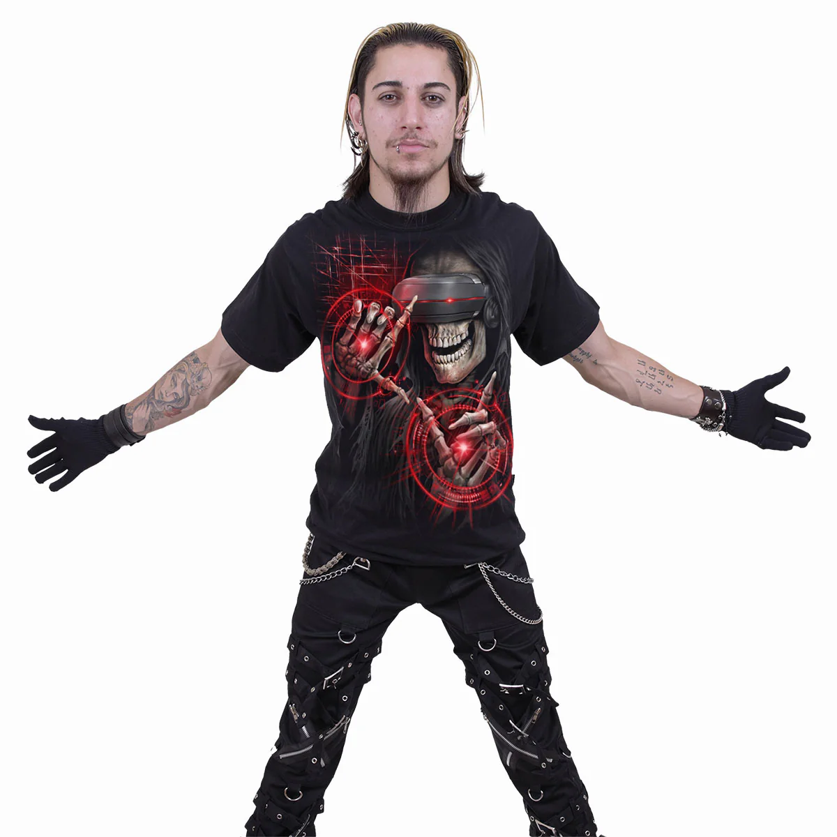CYBER DEATH - T-Shirt Black - Image 3
