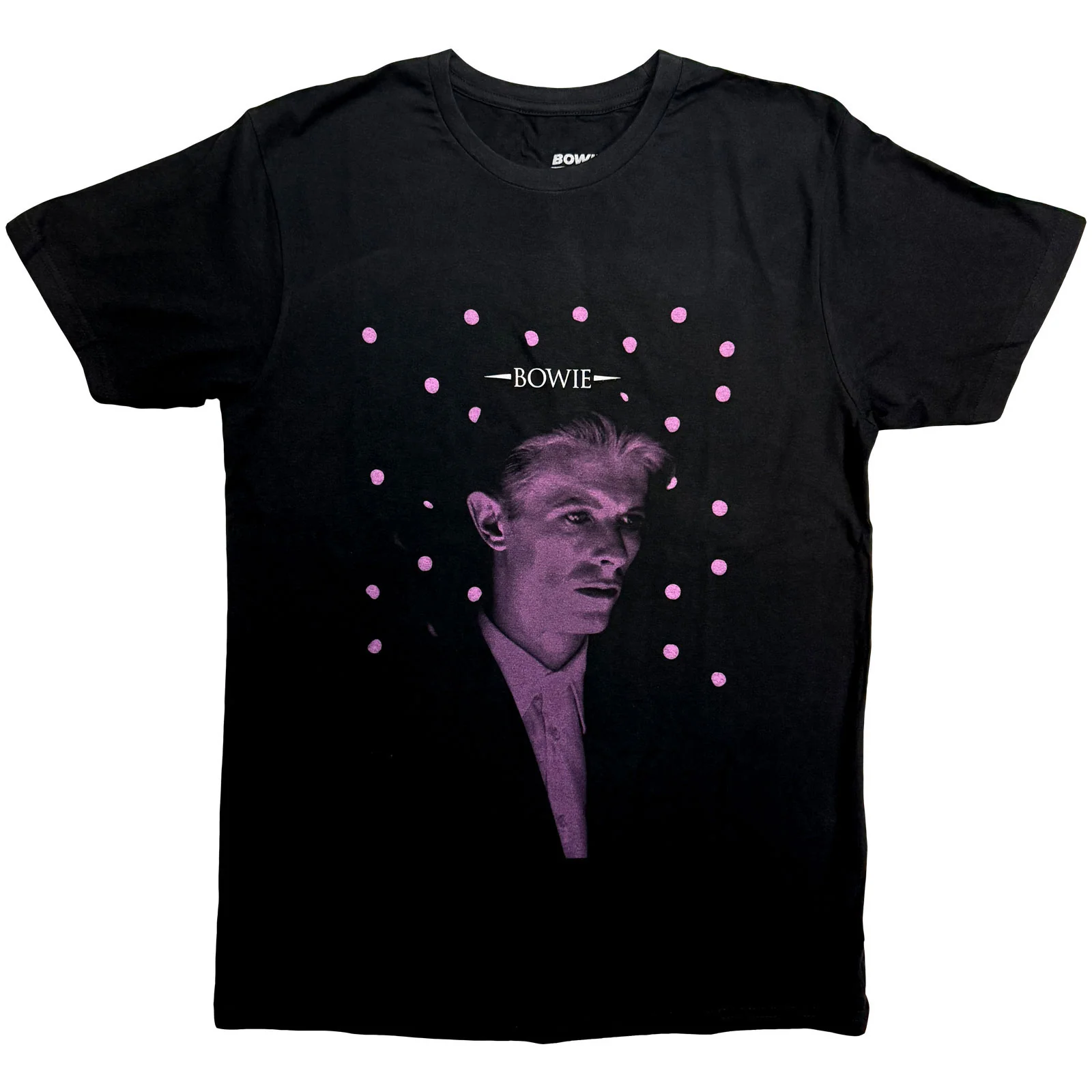 DAVID BOWIE - DOTS - T-Shirt Black