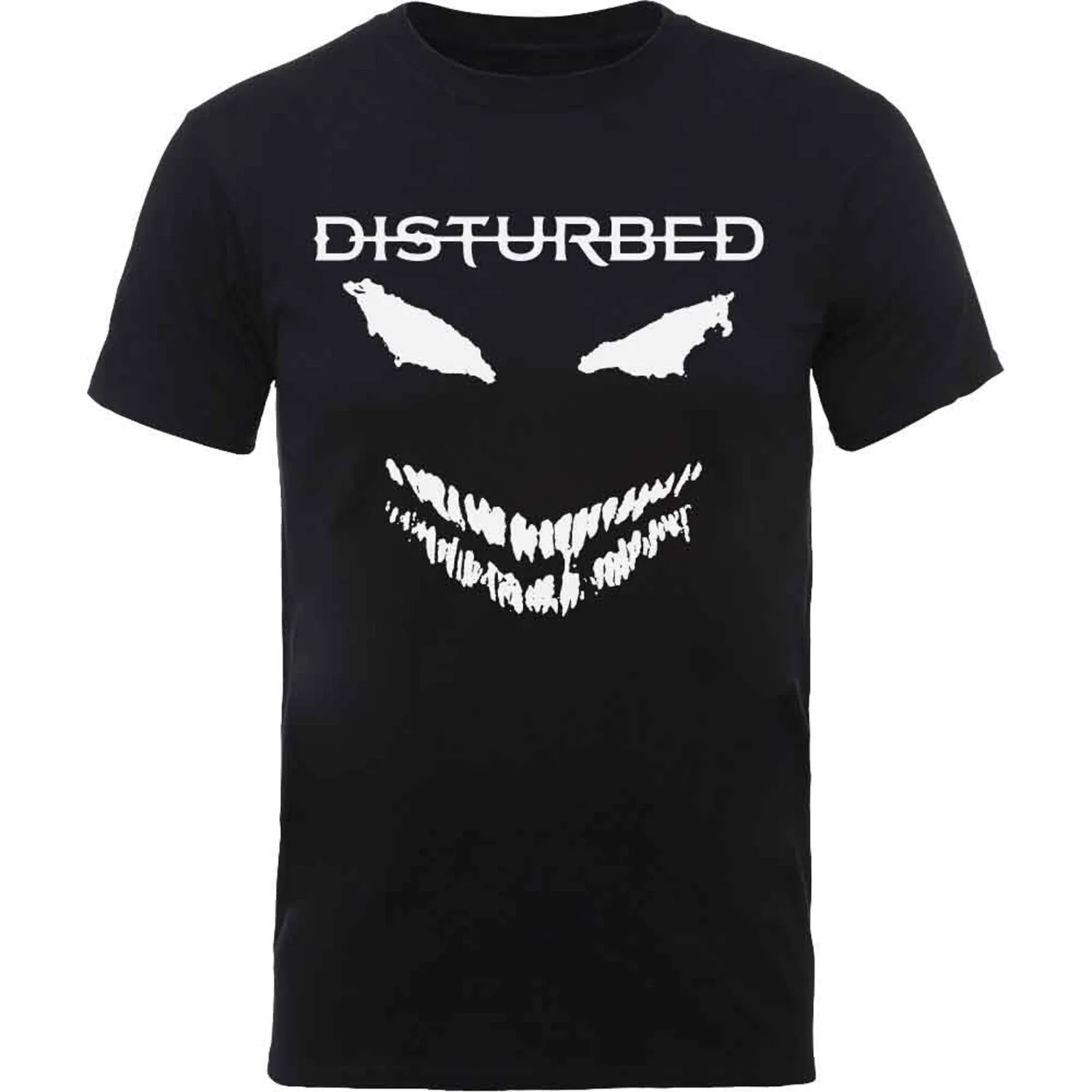 DISTURBED - SCARY FACE CANDLE - T-Shirt Black