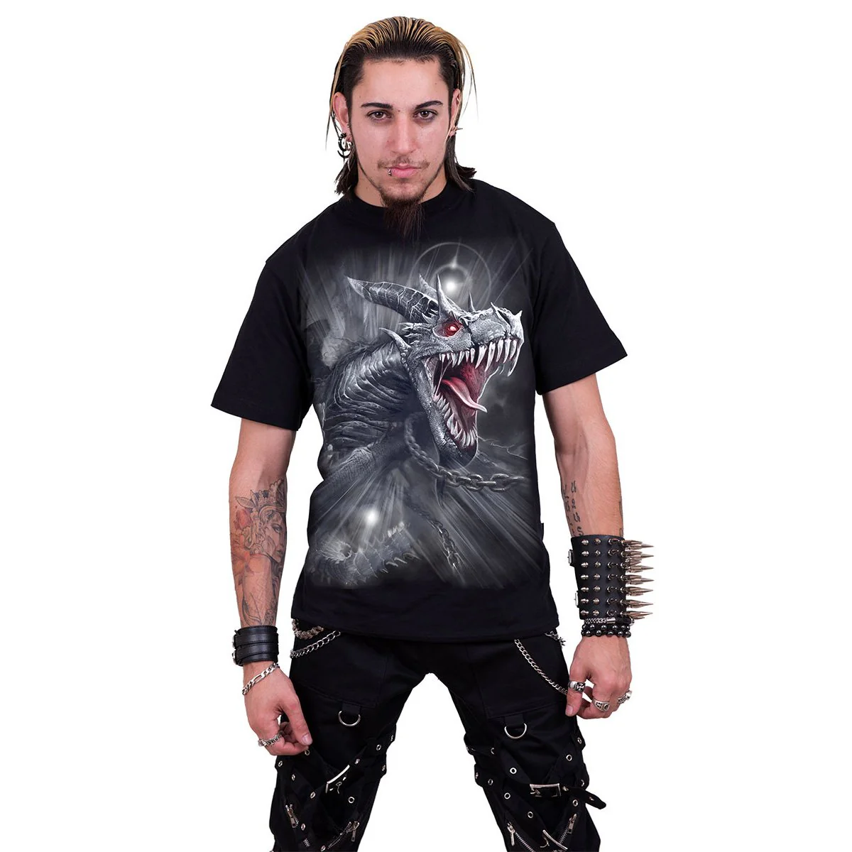 DRAGON'S CRY - T-Shirt Black - Image 3