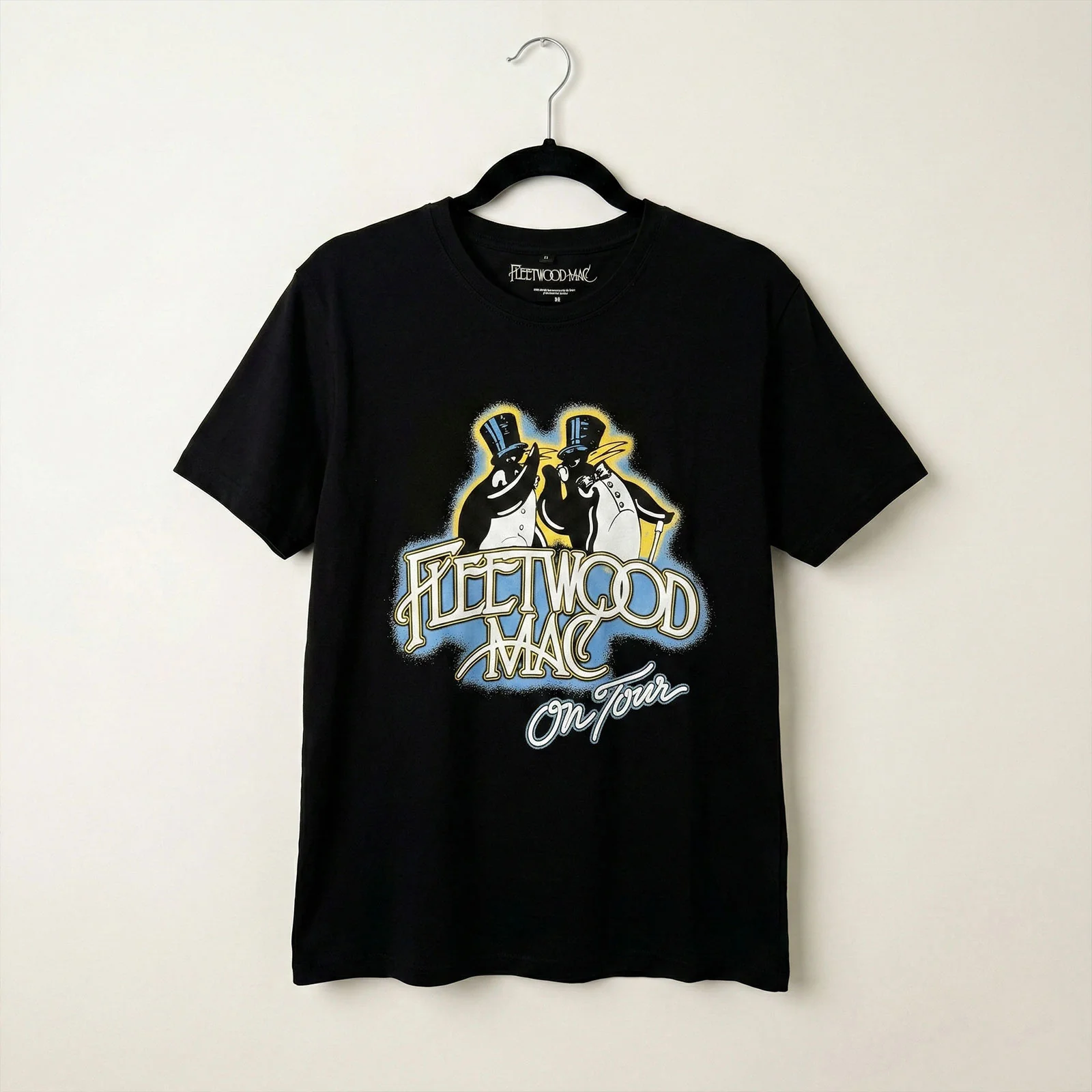 FLEETWOOD MAC - ON TOUR - Carbon T-Shirt Black - Image 2