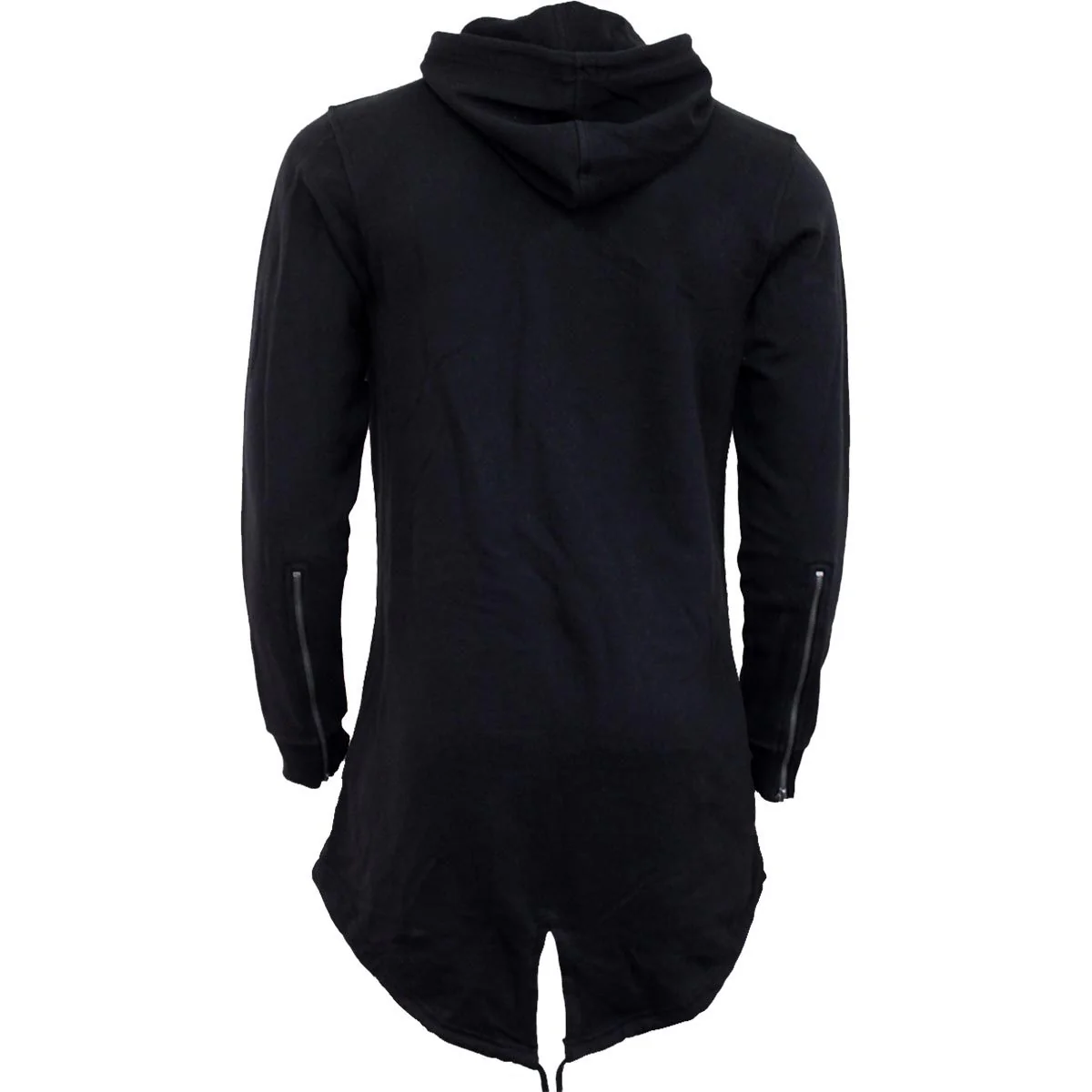 GOTHIC ROCK - Ladies Fish Tail Full Zip Hoody - Zip Sleeve - Image 2