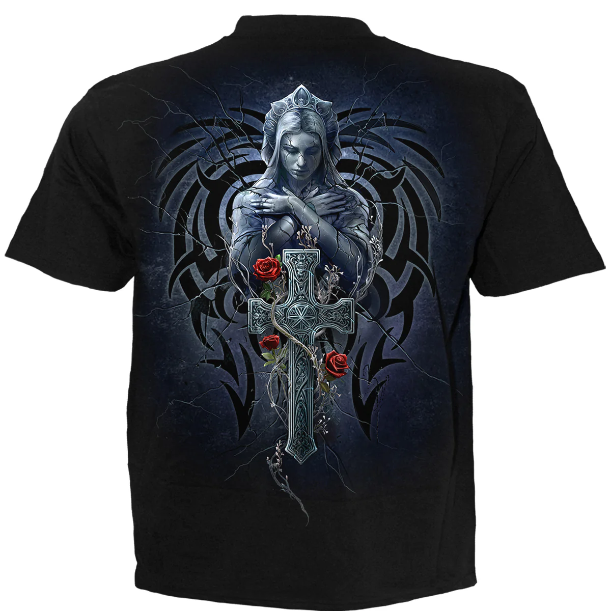 GRIEVING ANGEL - T-Shirt Black - Image 2