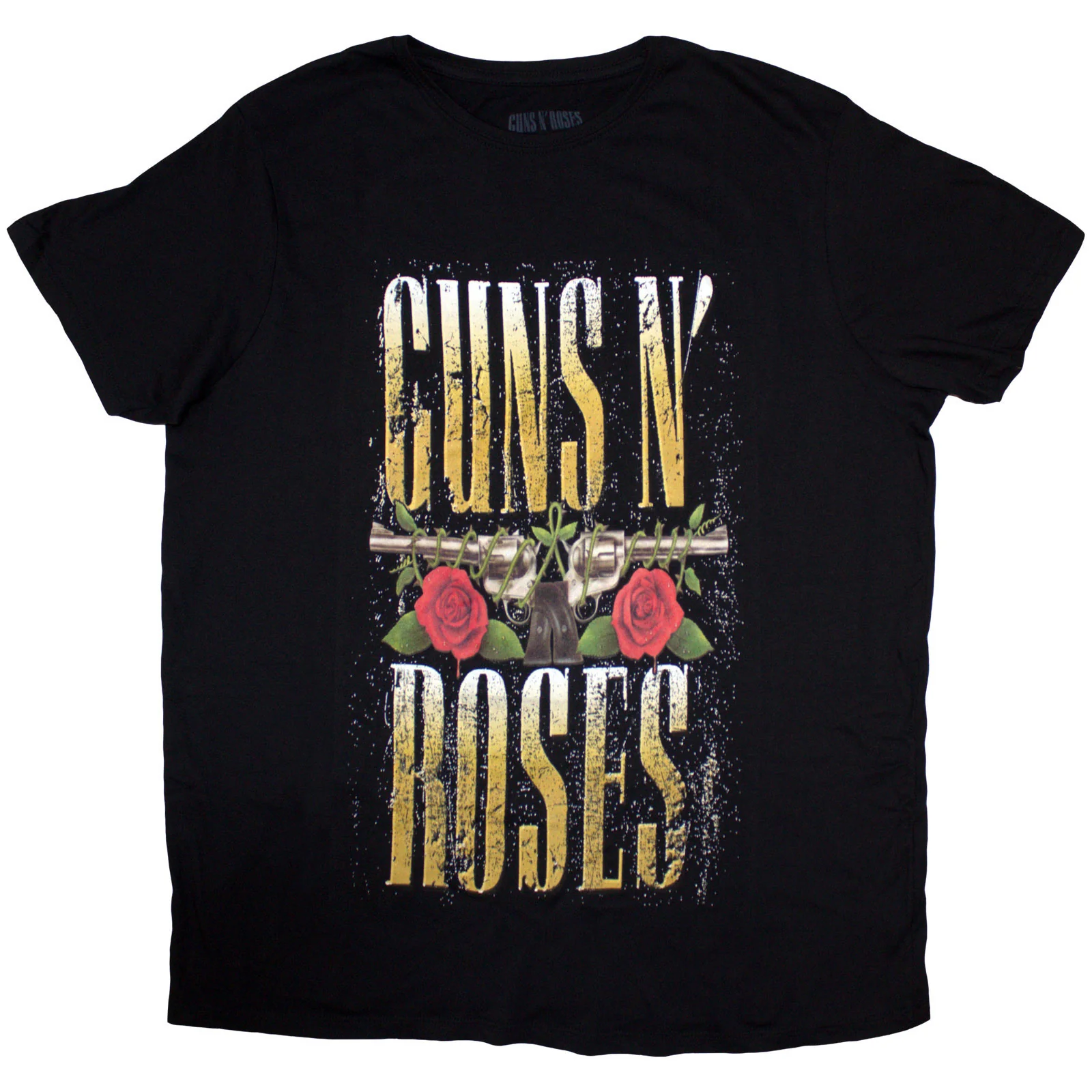 GUNS N ROSES - BIG GUNS - Ladies T-Shirt Black