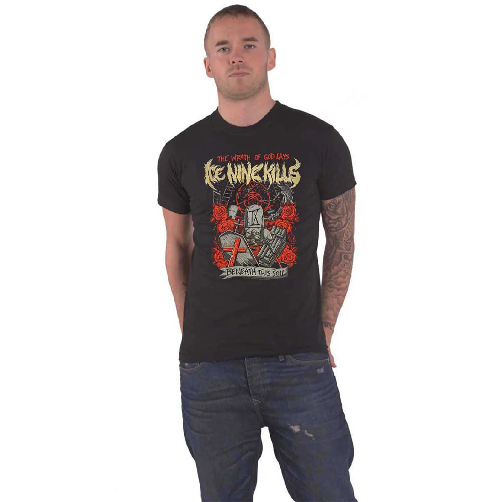 ICE NINE KILLS - WRATH - T-Shirt Black - Image 2
