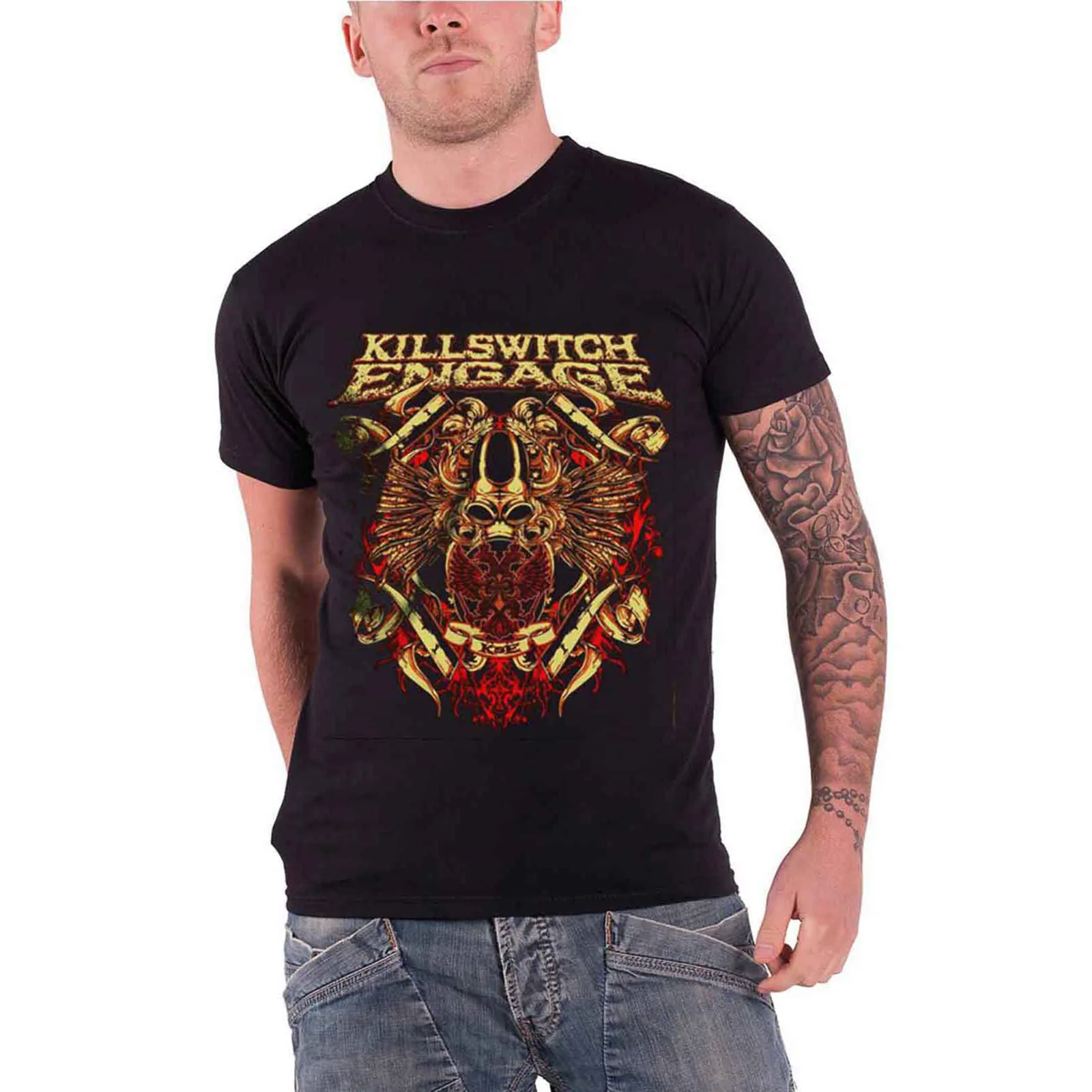 KILLSWITCH ENGAGE - ENGAGE BIO WAR - T-Shirt Black - Image 2