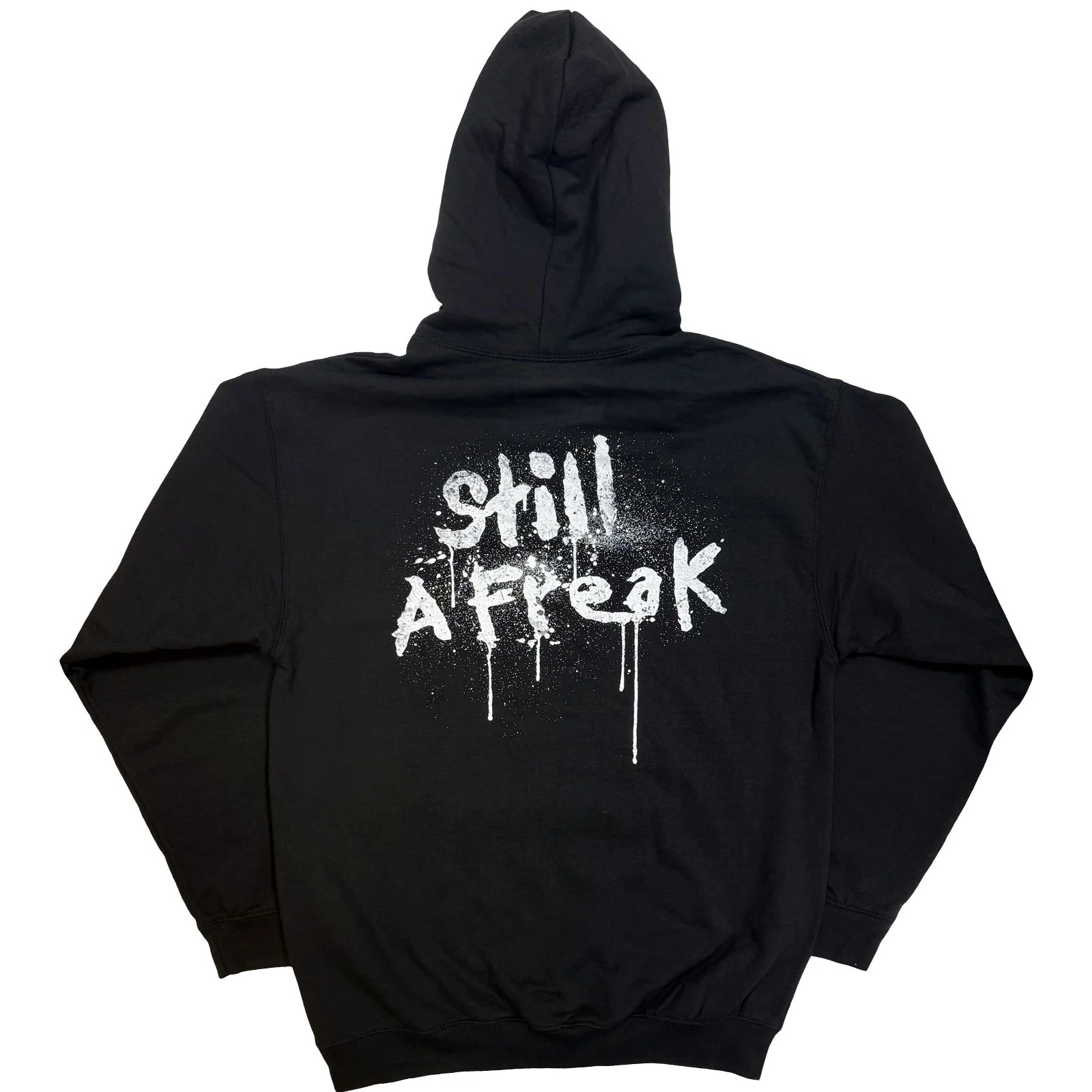 KORN - STILL A FREAK - Pullover Hoodie Black (Back Print) - Image 2
