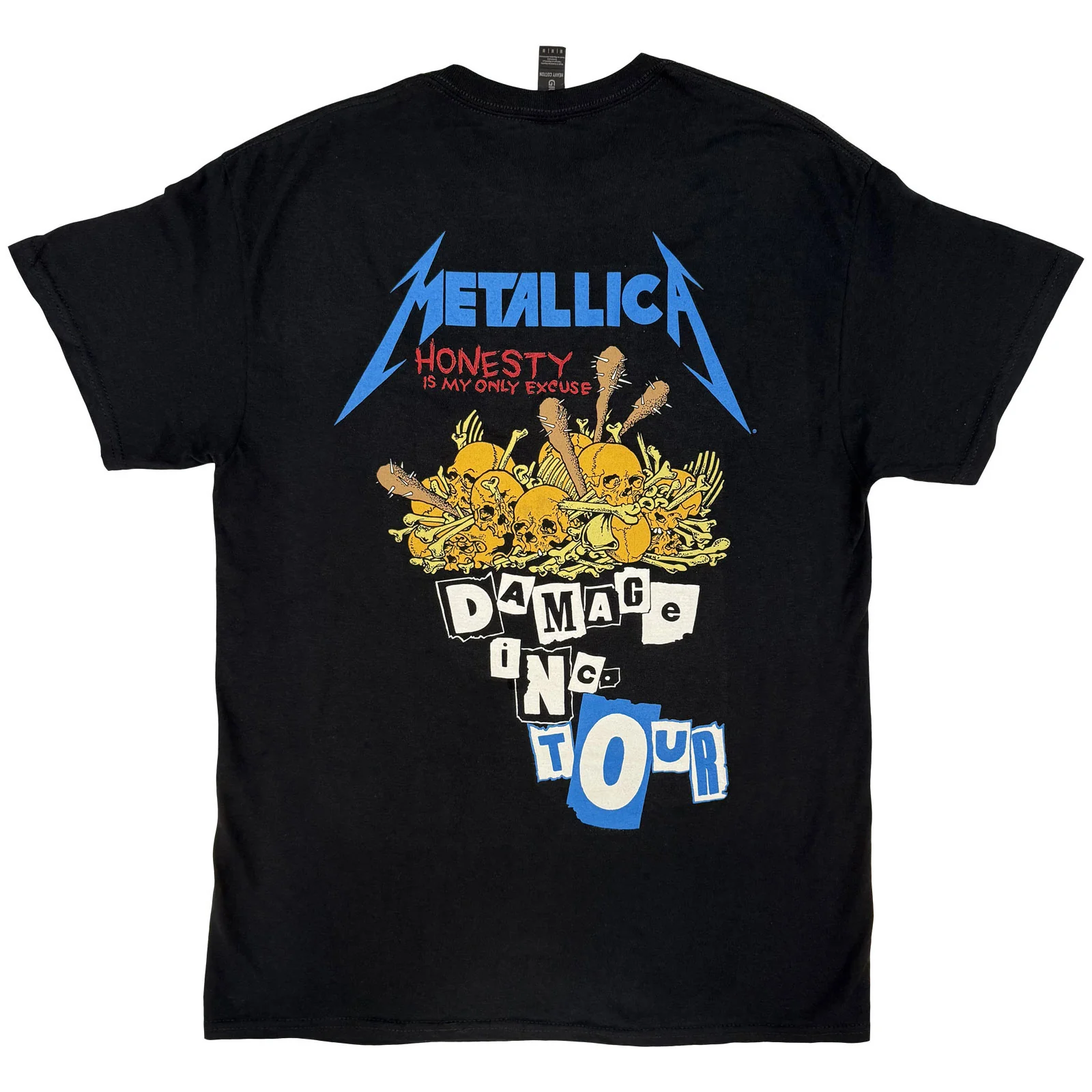 METALLICA - DAMAGE INC - T-Shirt Black (Back Print) - Image 2