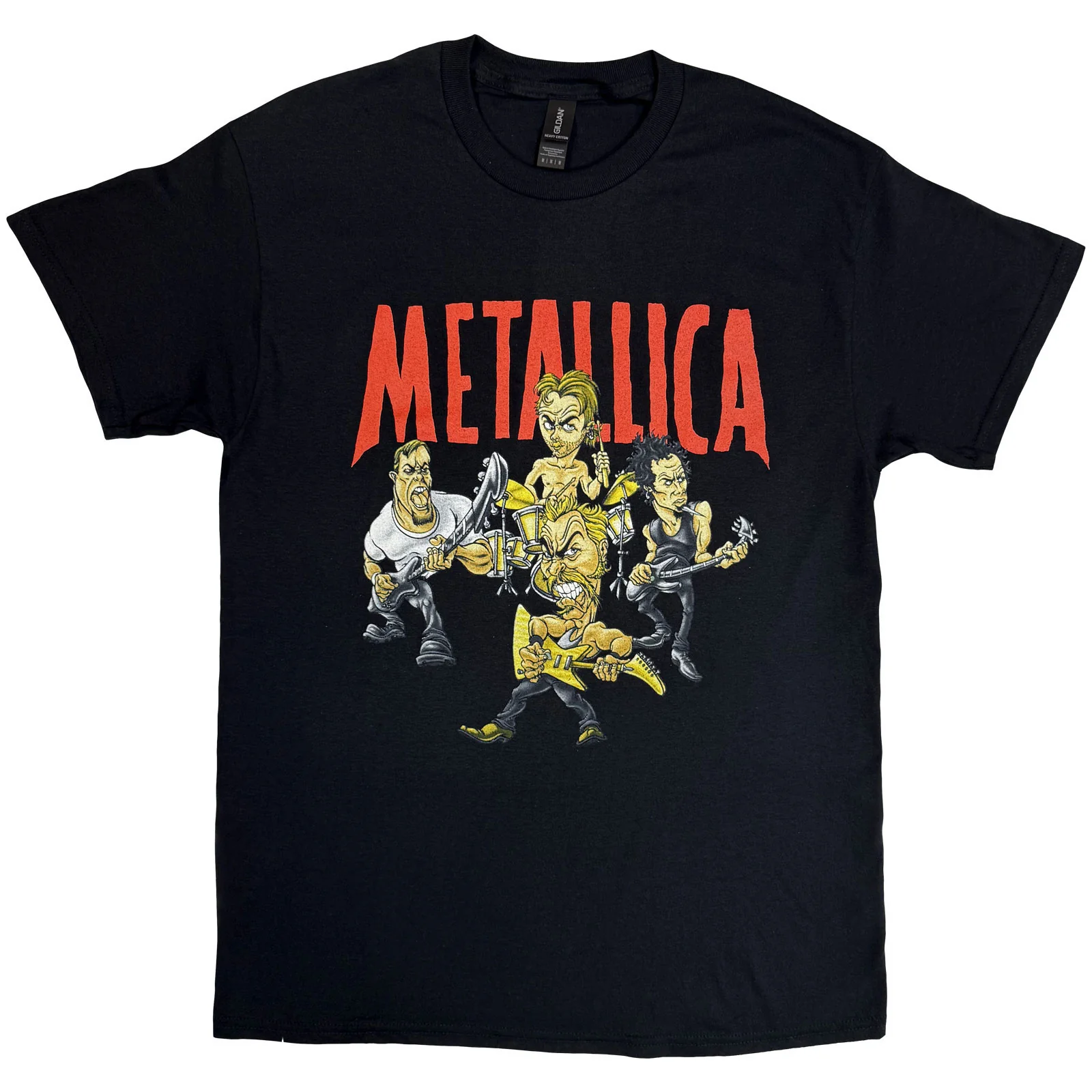 METALLICA - LOAD CHAVEZ CARTOON - T-Shirt Black
