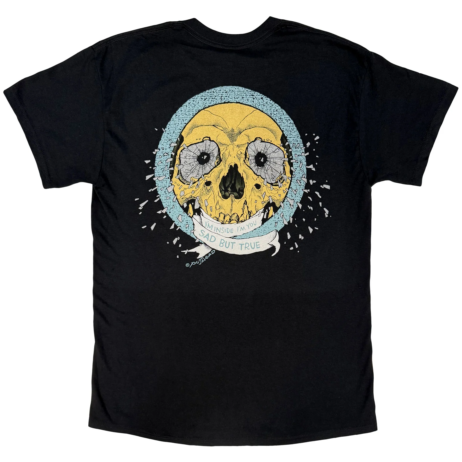 METALLICA - SAD BUT TRUE - T-Shirt Black (Back Print) - Image 2