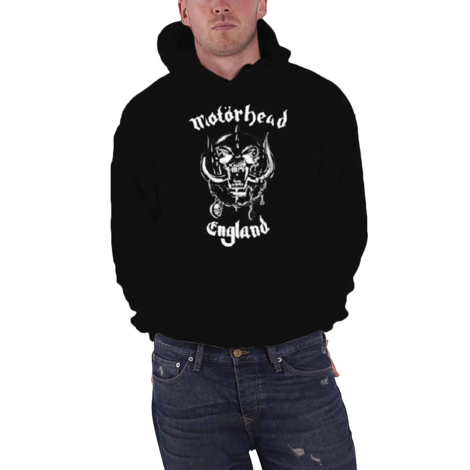 MOTORHEAD - ENGLAND - Pullover Hoodie Black - Image 2