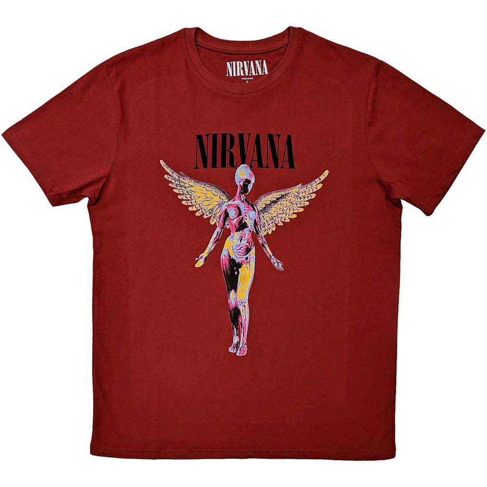 NIRVANA - IN UTERO - T-Shirt Red