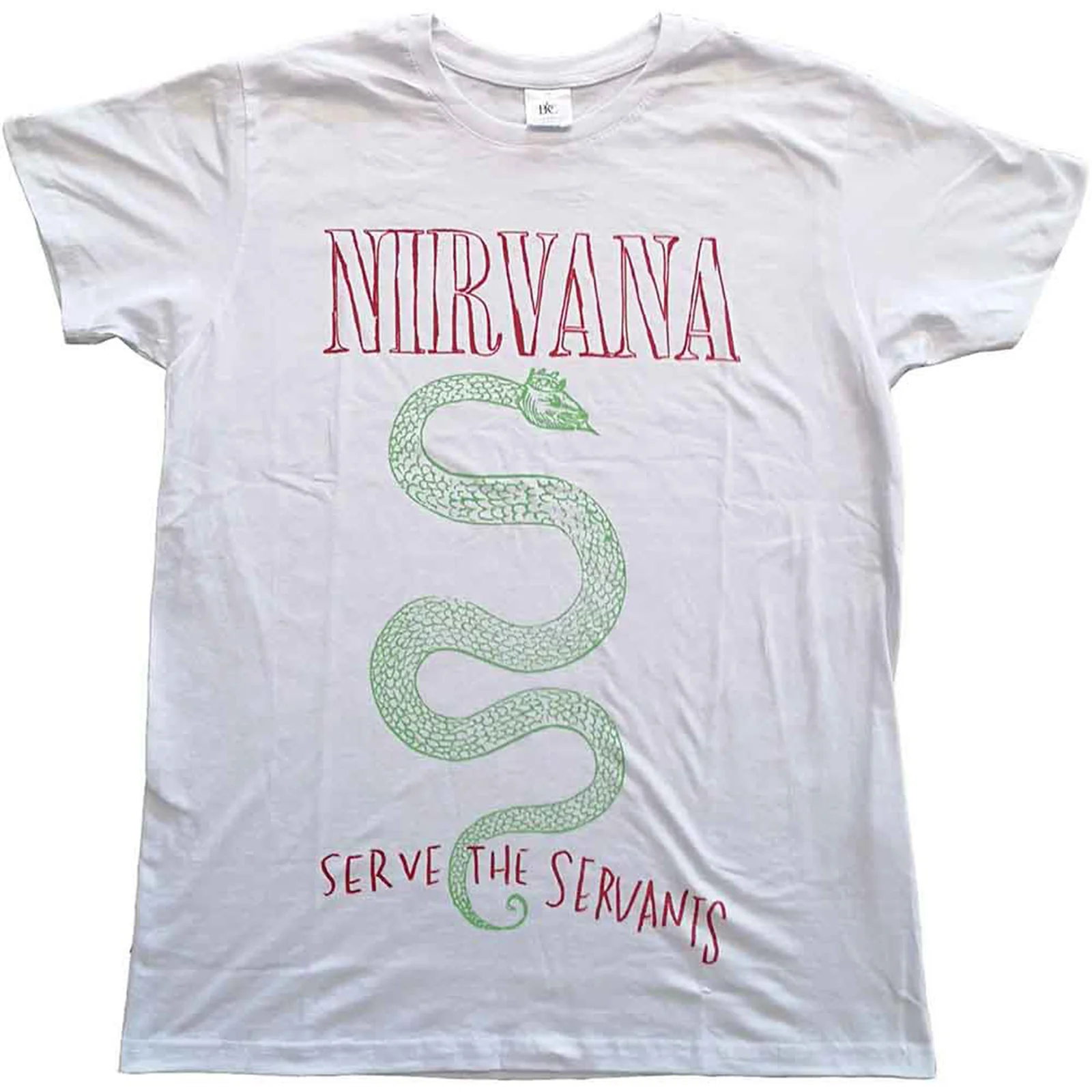 NIRVANA - SERVE THE SERVANTS - T-Shirt White