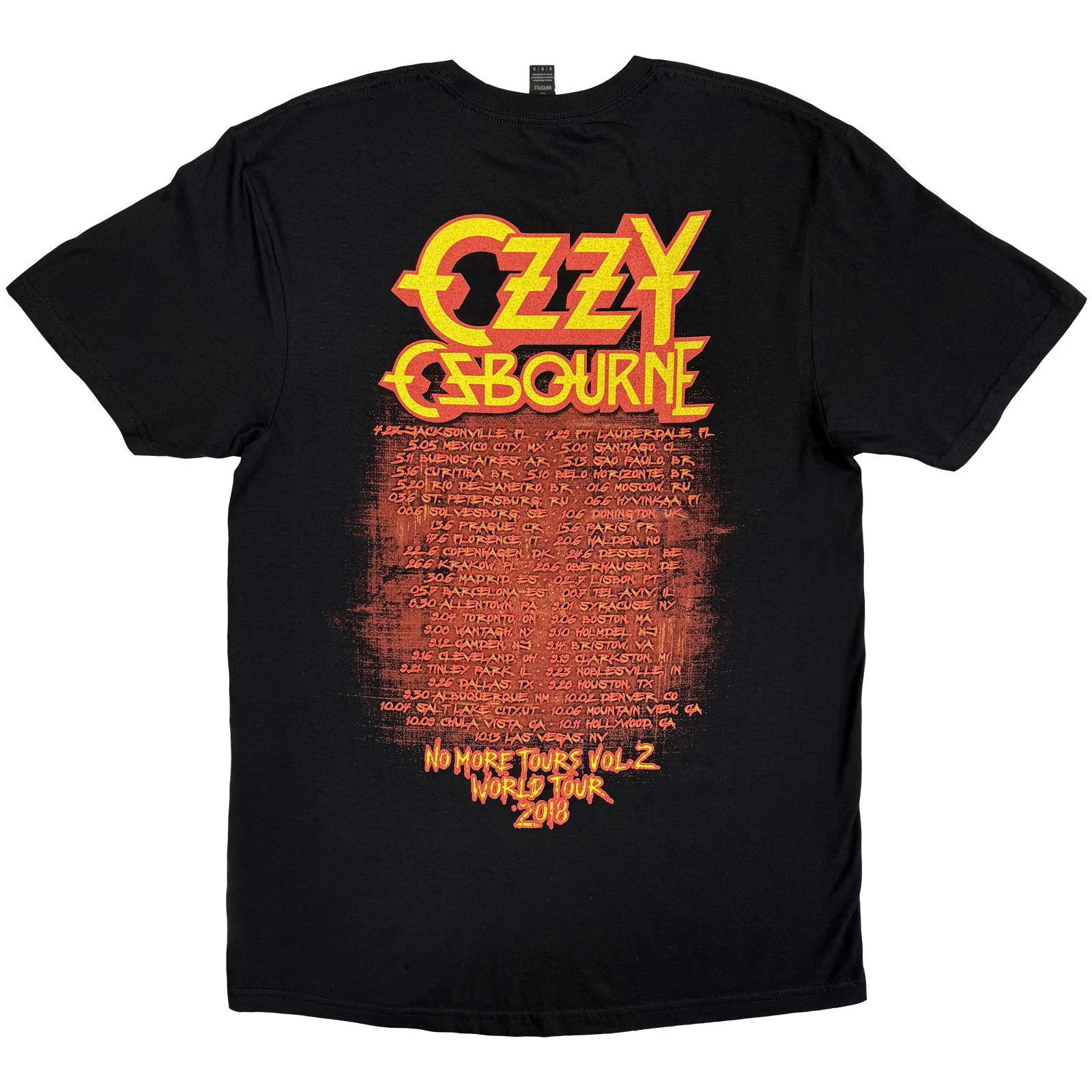 OZZY OSBOURNE - NO MORE TEARS VOL. 2. - T-Shirt Black (Back Print & Collectors Edition) - Image 2