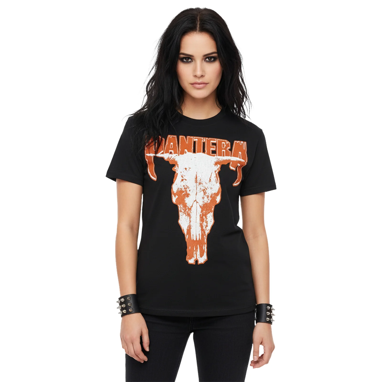 PANTERA - SKULL - T-Shirt Black - Image 3