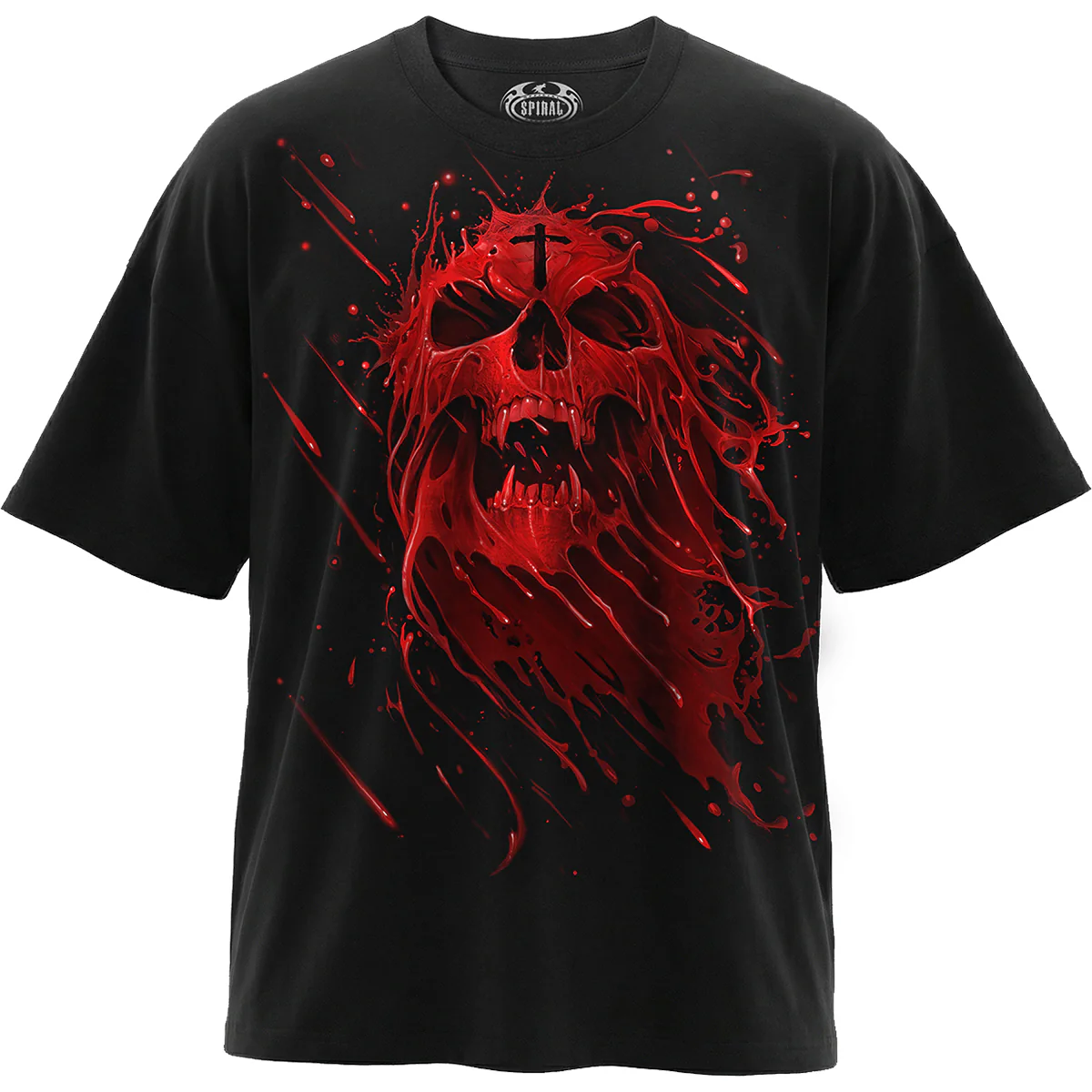 PURE BLOOD - Oversized Box T-Shirt Black