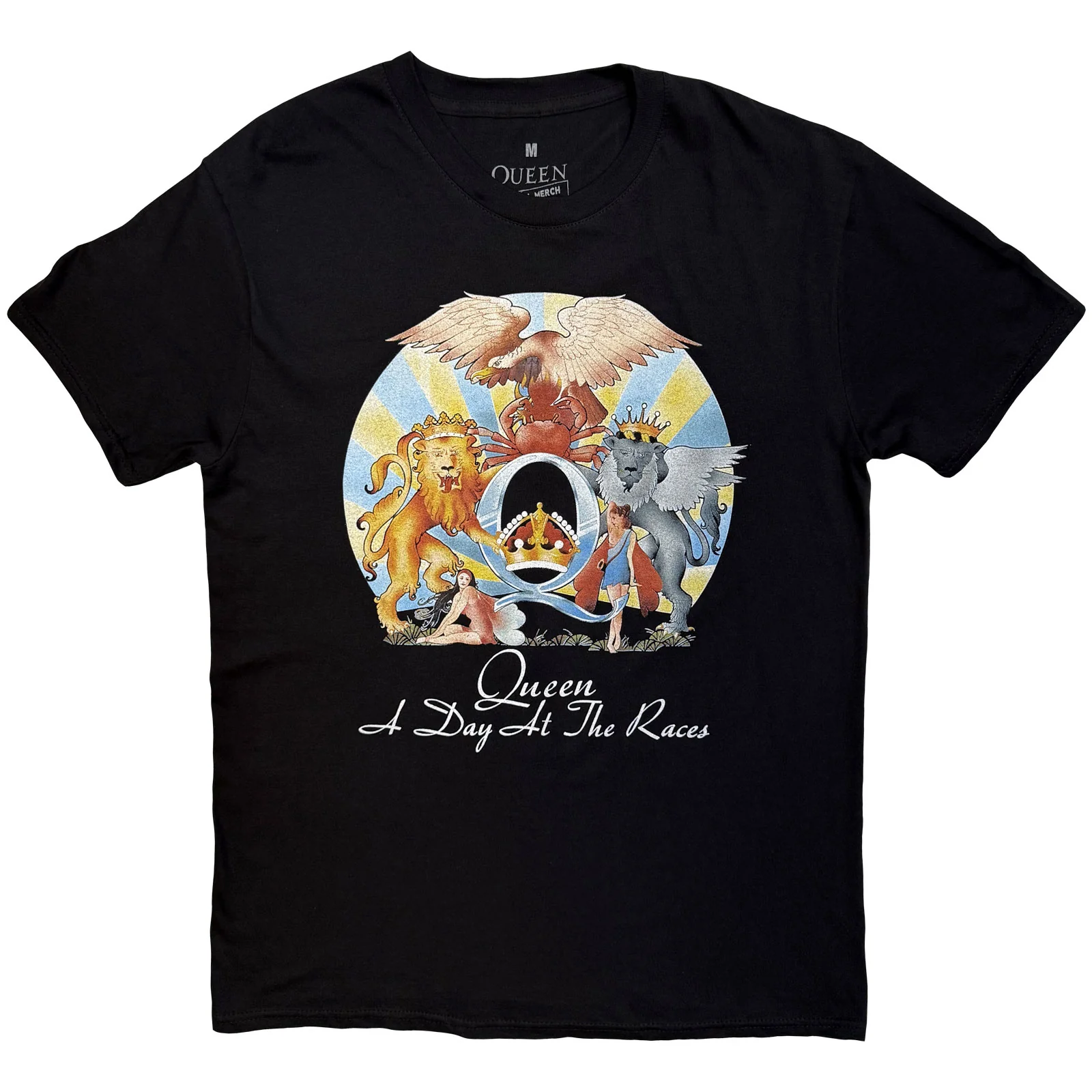 QUEEN - A DAY AT THE RACES - T-Shirt Black