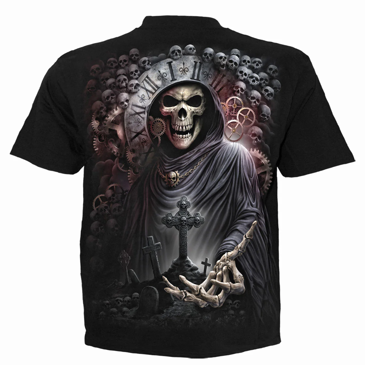 REAPER TIME - T-Shirt Black - Image 2