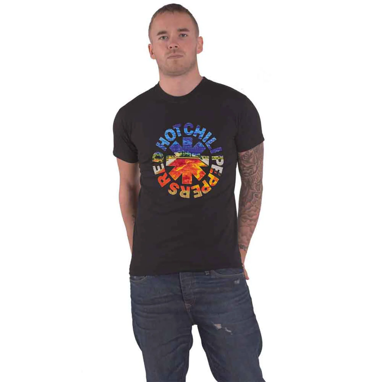 RED HOT CHILI PEPPERS - CALIFORNICATION ASTERISK - T-Shirt Black - Image 2