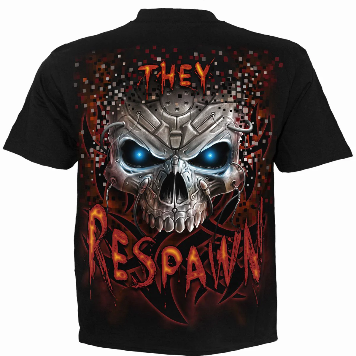 RESPAWN - Kids T-Shirt Black - Image 2