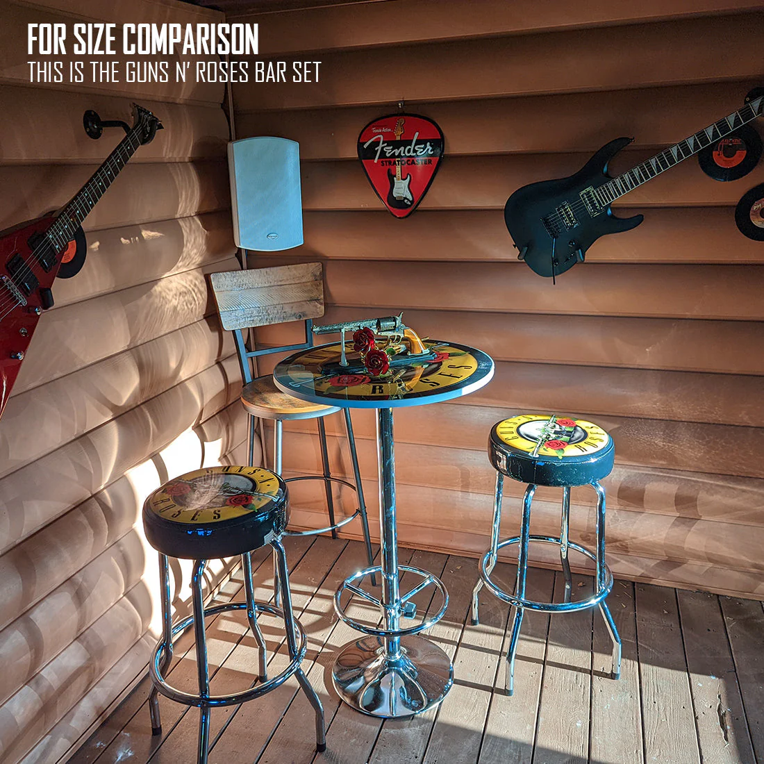 Rocksax AC/DC Bar Set - Logo - Image 2