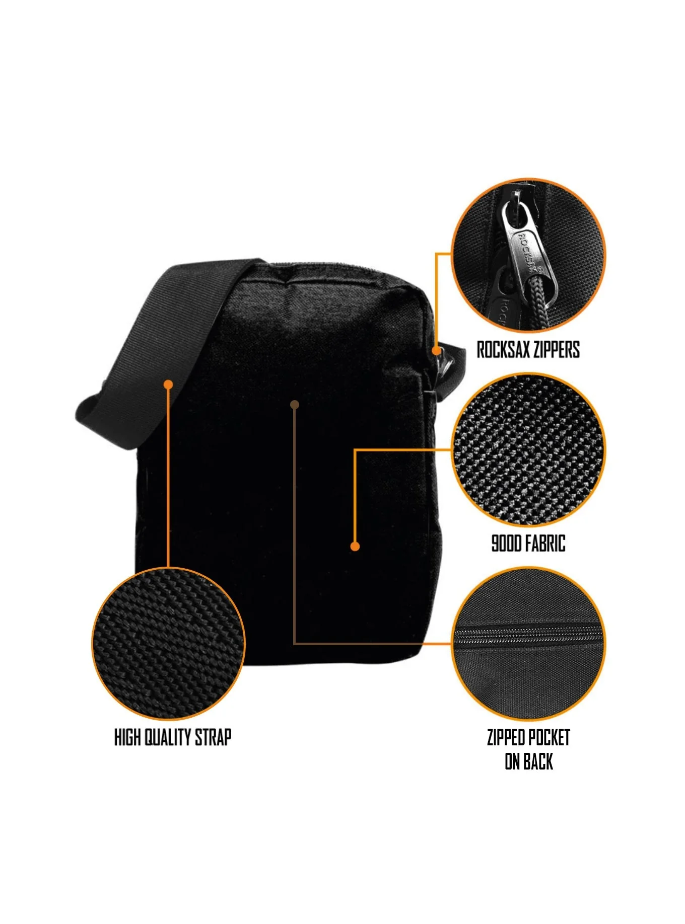 Rocksax Behemoth Crossbody Bag - Sventevith - Image 2