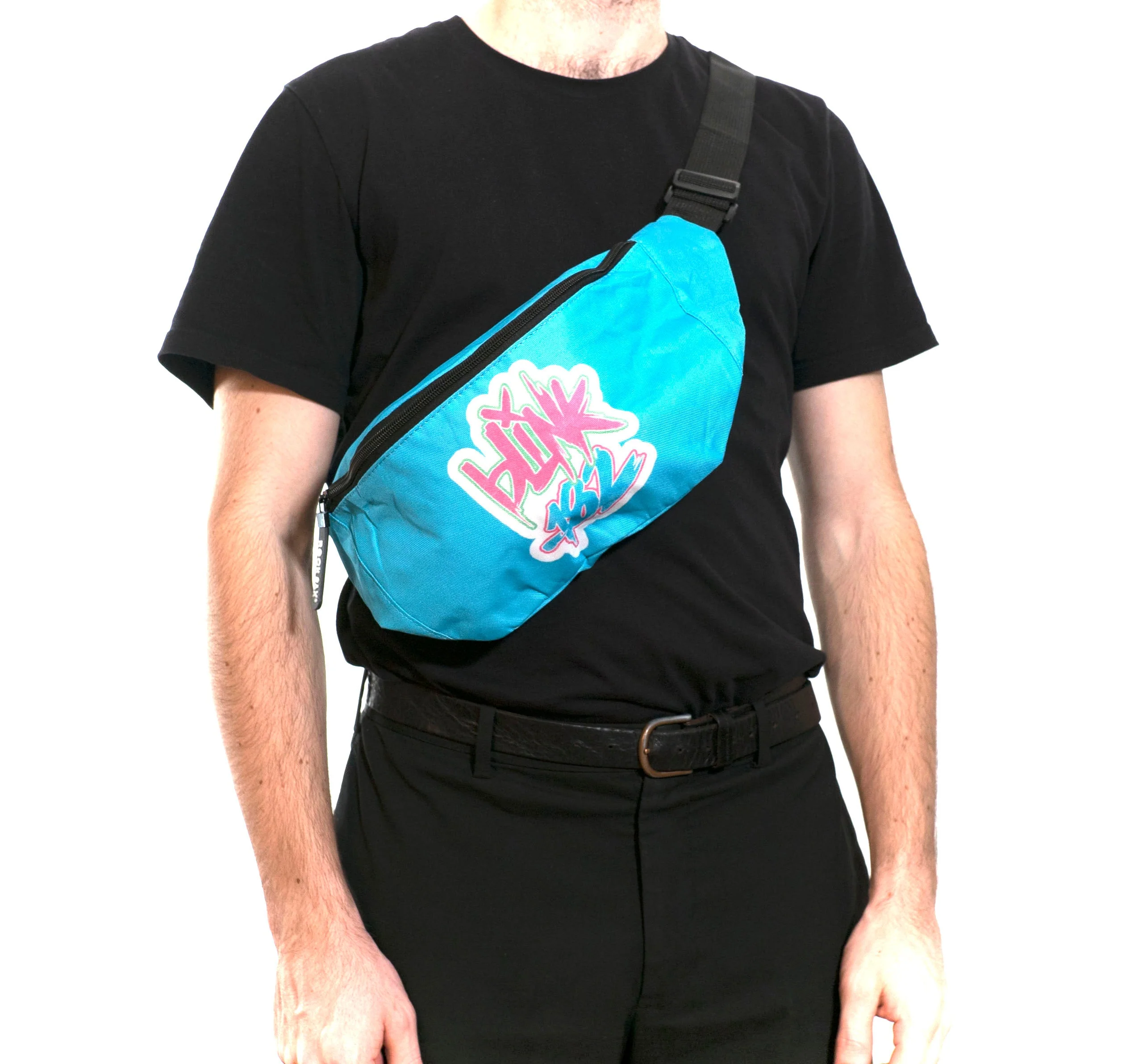 Rocksax Blink 182 Bum Bag (Fanny pack) - Logo Blue - Image 6