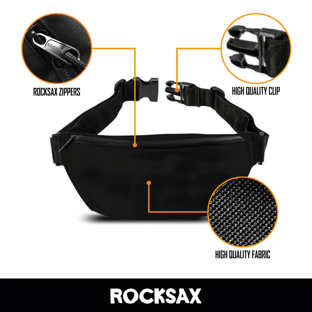 Rocksax Five Finger Death Punch Bum Bag (Fanny pack) - Logo - Image 4