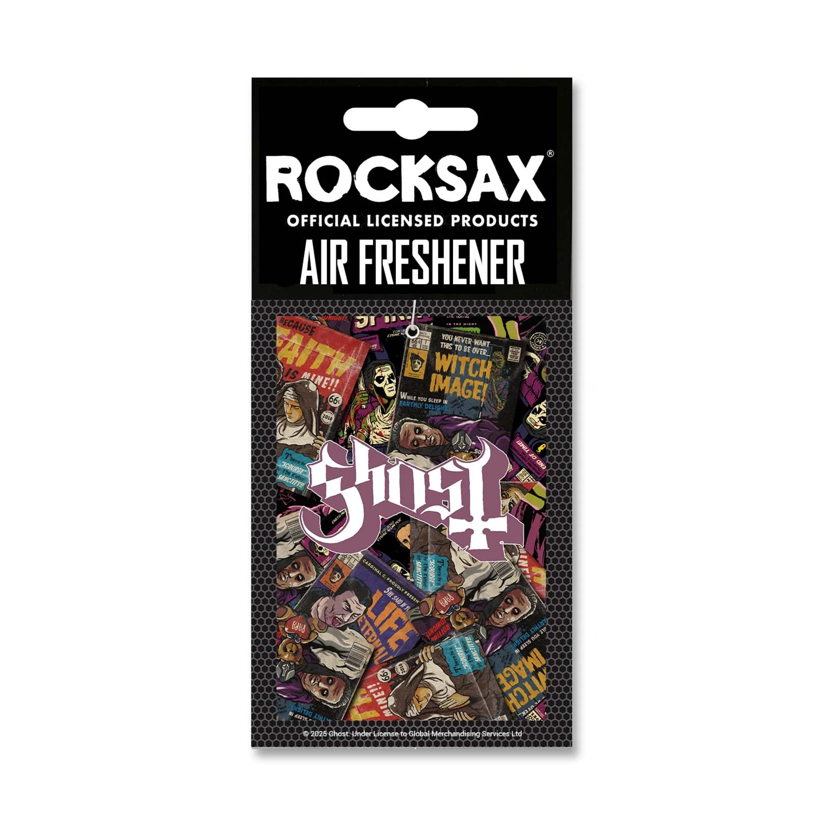 Rocksax Ghost Air Freshener - Magazines