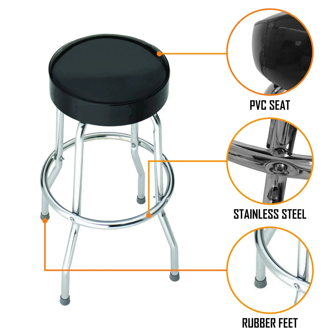 Rocksax Ghost Bar Stool - Meliora - Image 3