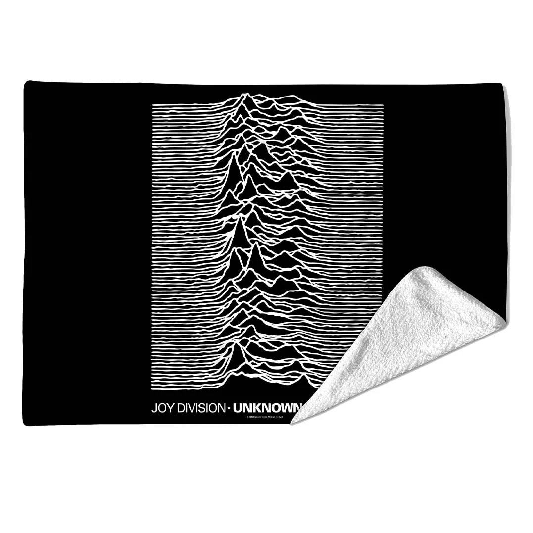 Rocksax Joy Division Sherpa Fleece Blanket - Unknown Pleasures - Image 4