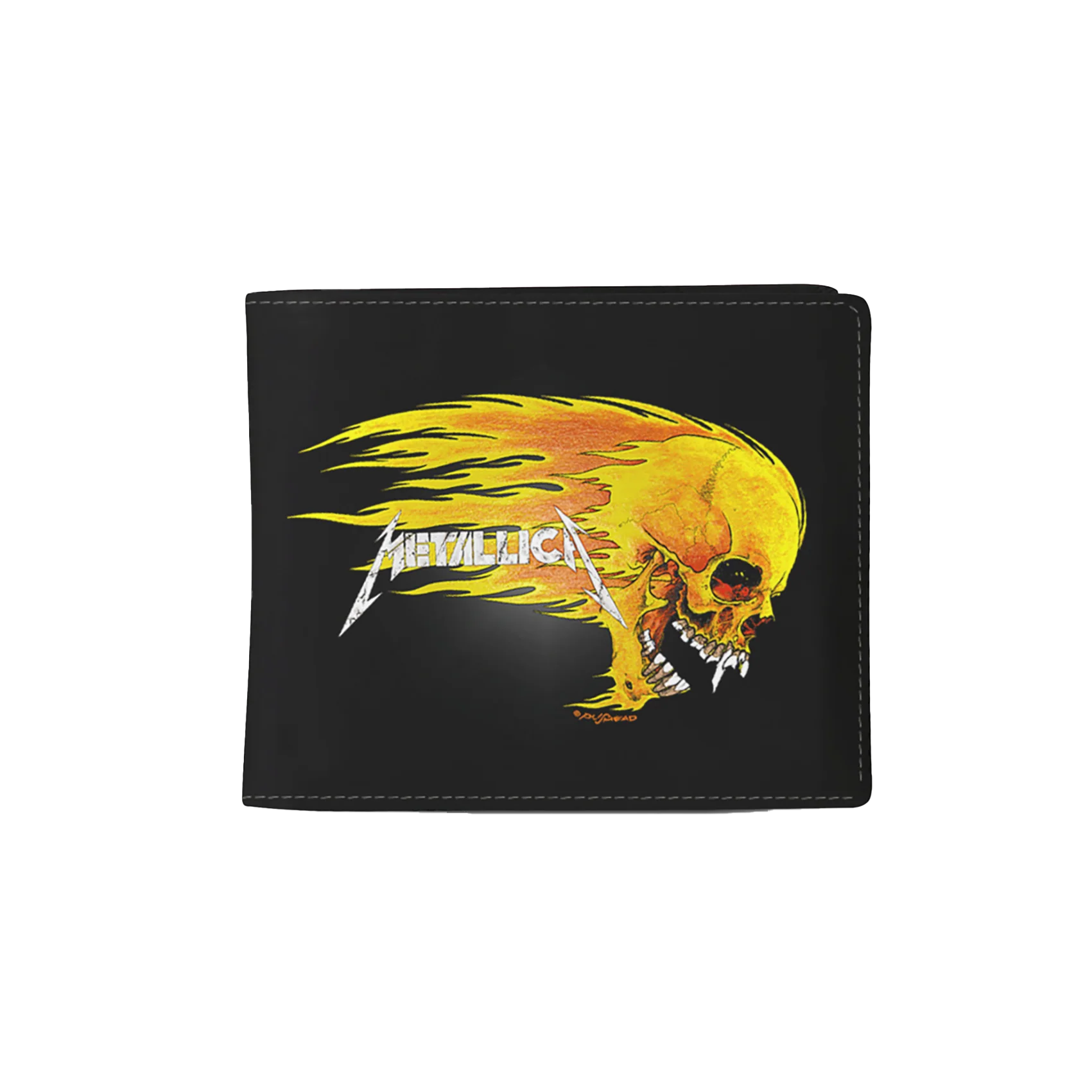 Rocksax Metallica Wallet - Pushead Flame