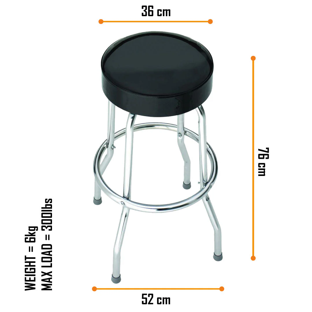 Rocksax Rob Zombie Bar Stool - Mad Mad World - Image 2