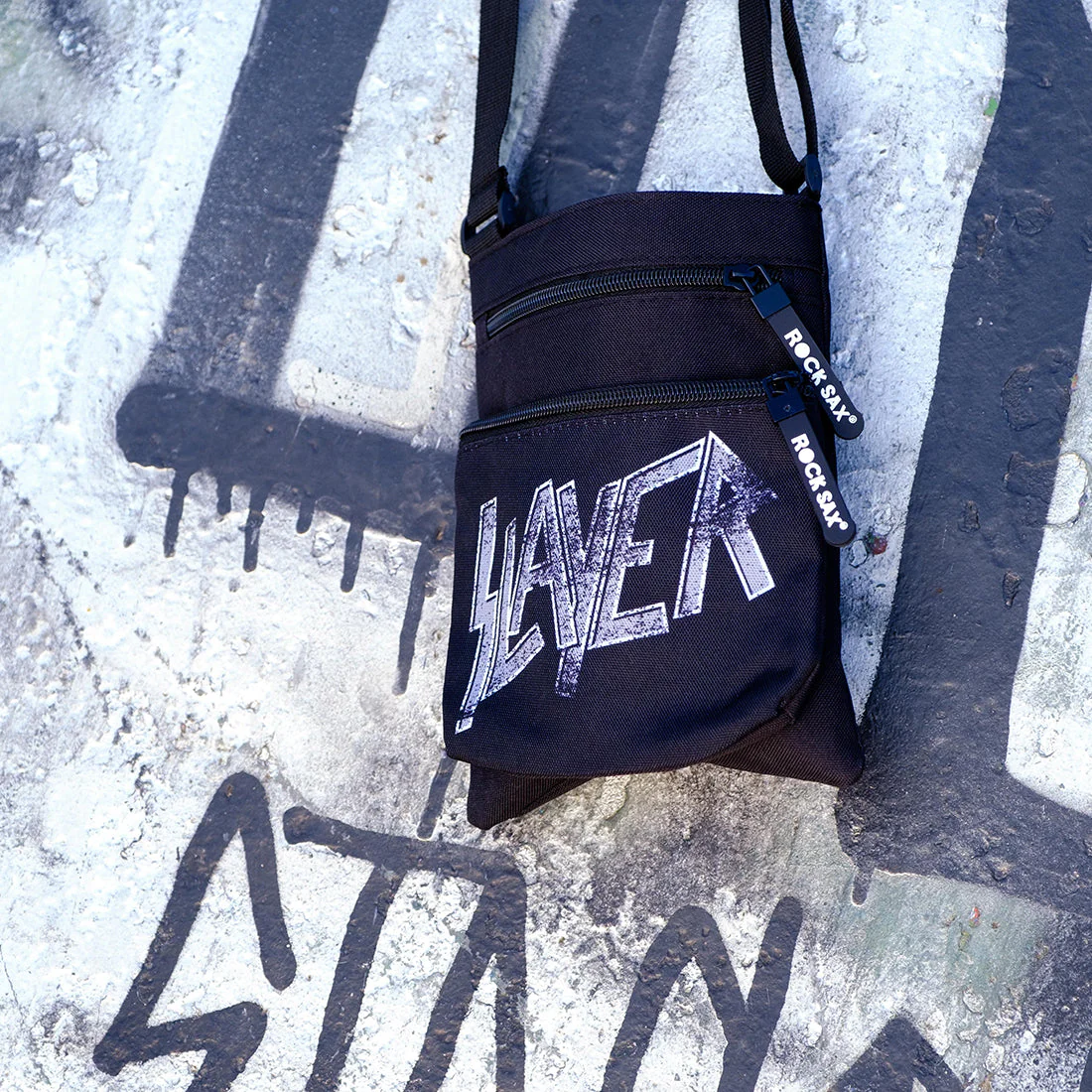 Rocksax Slayer Body Bag - Skull - Image 2