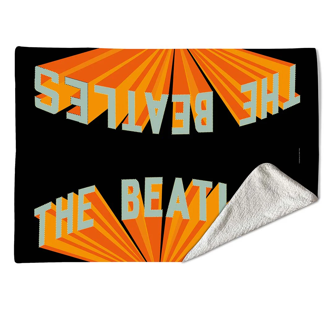 Rocksax The Beatles Blanket - 70's Logo - Image 2