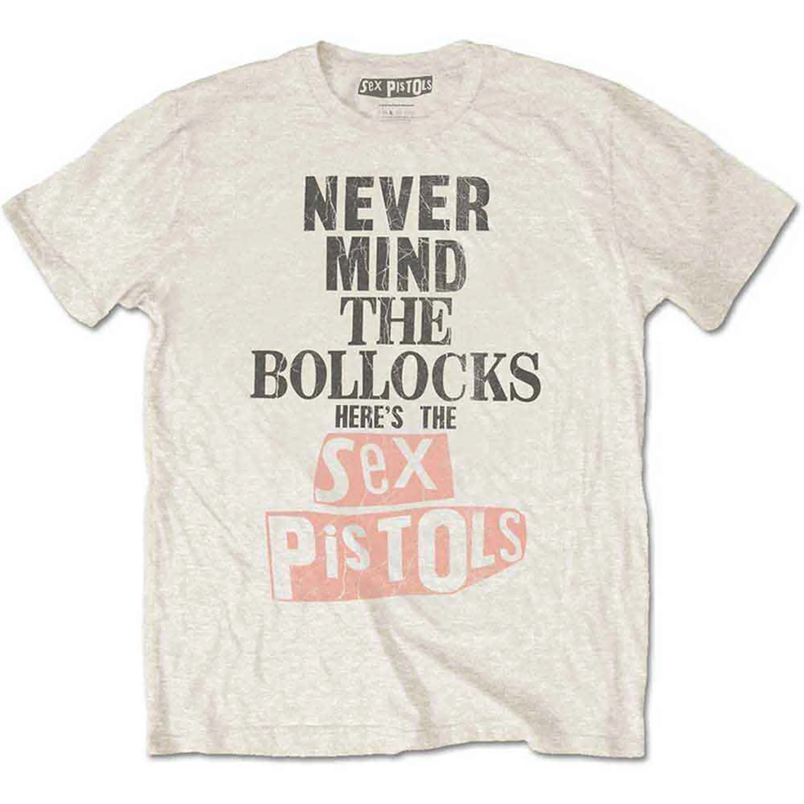 THE SEX PISTOLS - BOLLOCKS DISTRESSED - T-Shirt Neutral