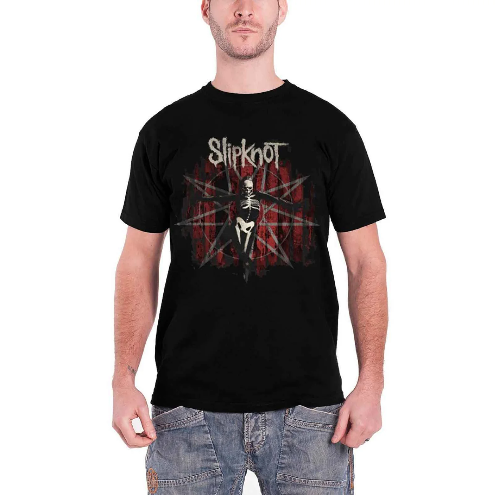 SLIPKNOT - .5: THE GRAY CHAPTER - T-Shirt Black (Back Print) - Image 3