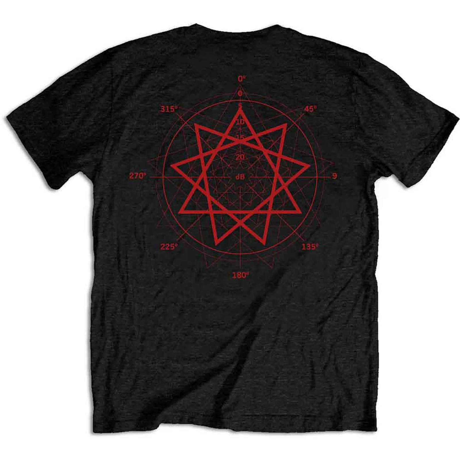 SLIPKNOT - RUSTY FACE - T-Shirt Black (Back Print) - Image 2
