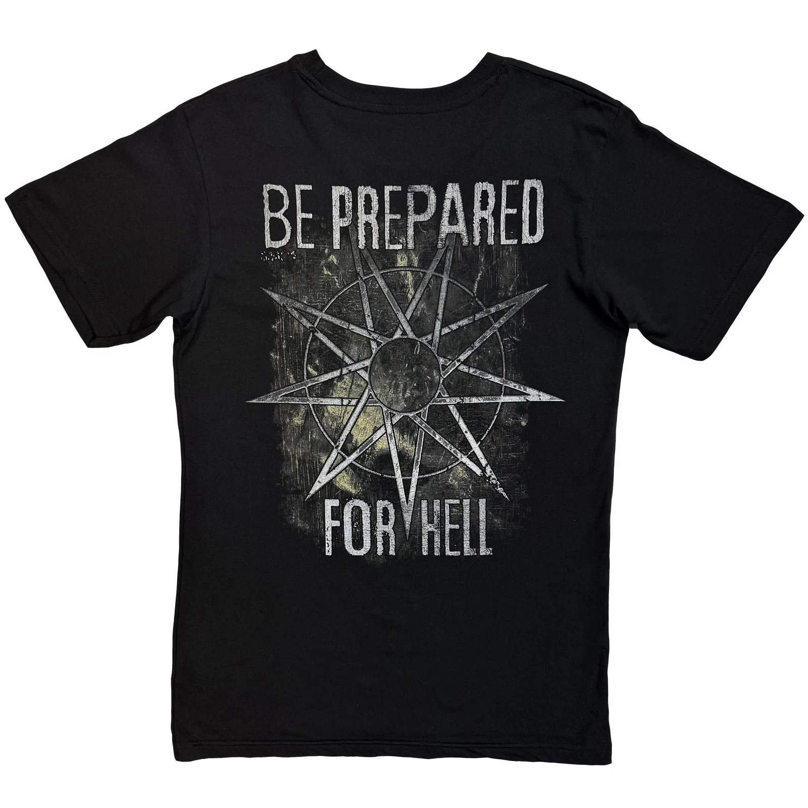 SLIPKNOT - SKULL GROUP - T-Shirt Black (Back Print) - Image 2